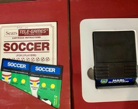 SEARS SUPER VIDEO ARCADE NASL SOCCER GAME FOR INTELLIVISION! CLEANED & TESTED