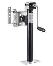 Heavy Duty 5000 Lbs Swivel Bolt-on Trailer Jack 14.3 Lift For Rv Horse Utili Heavy Duty 5000 Lbs Swivel Bolt-on Trailer Jack 14.3 Lift For Rv Horse Utili