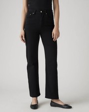 Levi's Ribcage Ankle Straight Women's Jeans Button Fly Size 29 W x 27 L