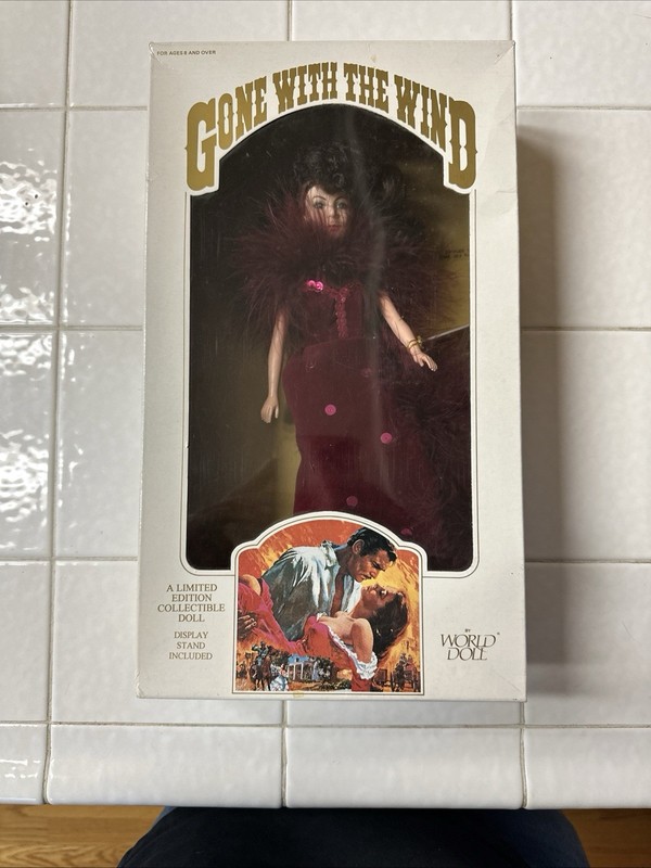 World Doll Gone With The Wind Limited Edition Collectible Movie Doll Original