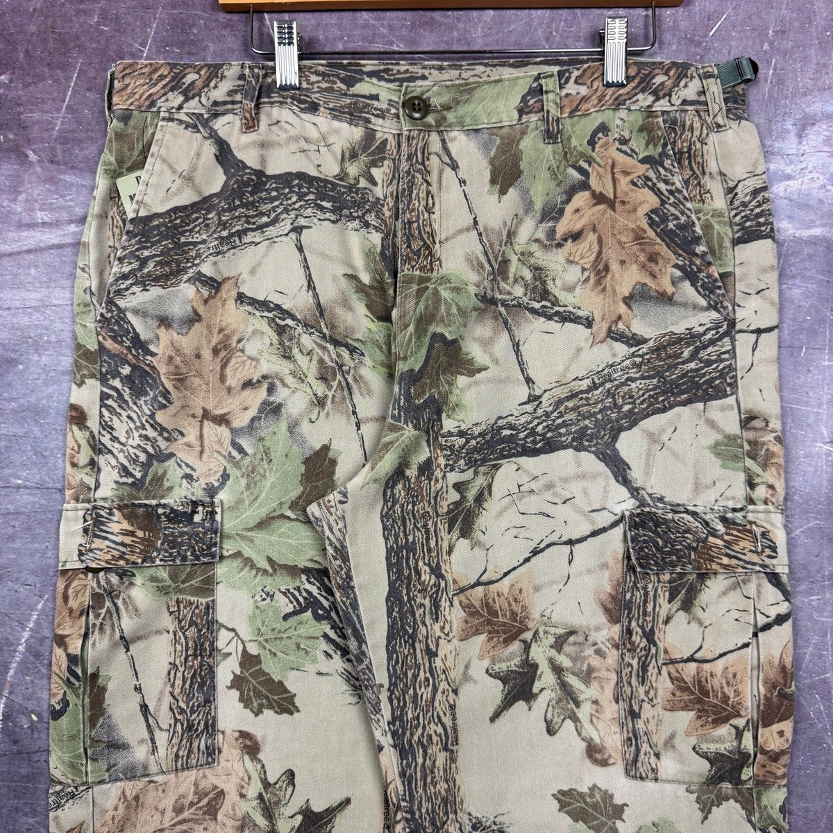 Vintage Ranger Pants Men's Camo 37X31 RealTree Baggy Cargo