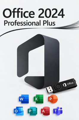 1 PC MS 2024 Office 2024 USB STANDALONE FULL COMPLETE VERSION PACK