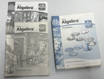 Key to Algebra 1-10 Answers & Notes Reproducible Tests 1-10 Student Wrkbook 4-10
