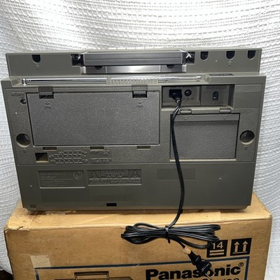 Vtg Panasonic SG-J500 AM FM Radio Cassette Record Player Boombox