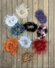 Hair Ties with Flair - You Choose! New, crochet, handmade, sassy and cute