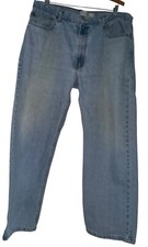 Levis 550 Jeans Mens 40x30 Blue Relaxed Fit Straight Leg Light Wash Denim