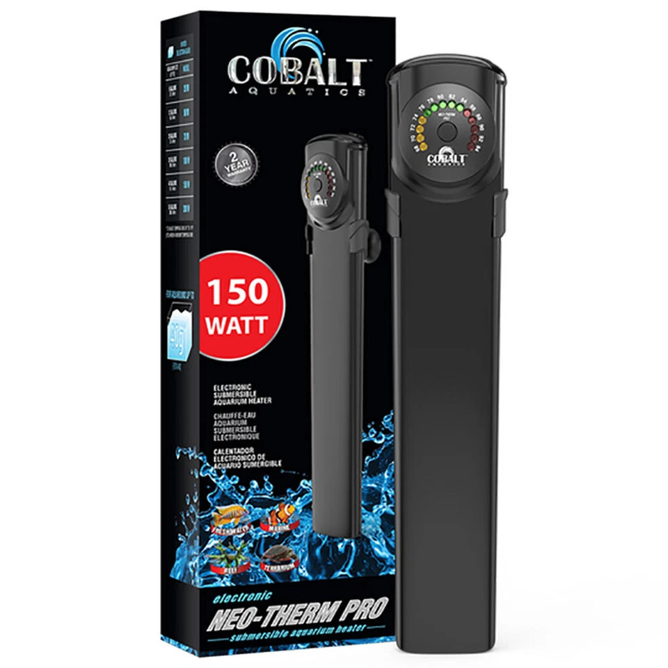 Calentador sumergible para acuario Cobalt Aquatic Neo Therm Pro 50-150 vatios Foto 2 de 2
