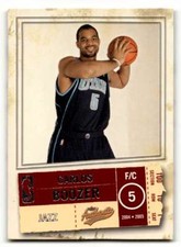 2004 Fleer Authentix #15 Carlos Boozer    Utah Jazz Basketball Cards EX ID:58793