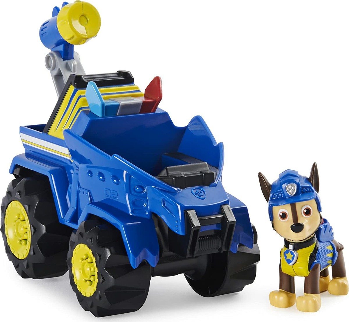 New PAW Patrol Dino Rescue Chase Deluxe Rev Up Vehicle with