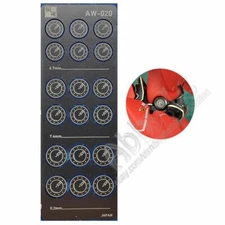 for MG 1/100 PG 1/60 Thruster 6.7~8.2mm Screw Details Add on Etch Sheet AW-020B