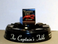 Retro Art Deco Greenwich Village Captain's Table Ashtray & Matchbook Tom Wolfe 