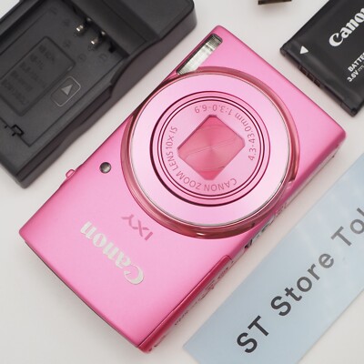 MINT] Canon IXY 140 ELPH 150 IS Pink 20.0MP Digital Camera w