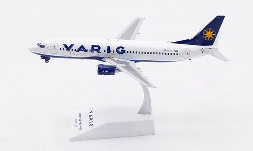 1:200 JC Wings Diecast Aircraft Model Varig Airlines Boeing B737-400 PP-VTL JET - Picture 2 of 12