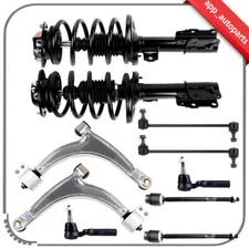 Complete Front Strut Tie Rod Sway Bar Control Arm For 2006-2012 Chevrolet Malibu