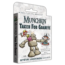 Taken For Granite 56 Card Booster Munchkin Game Steve Jackson 1591 Expansion