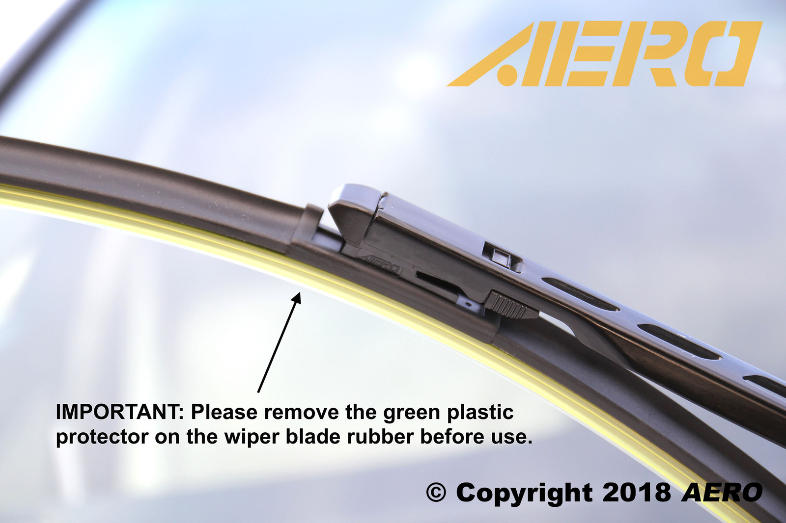 AERO Buick LaCrosse 20192017 26"+18" Premium Beam Wiper Blades (Set of