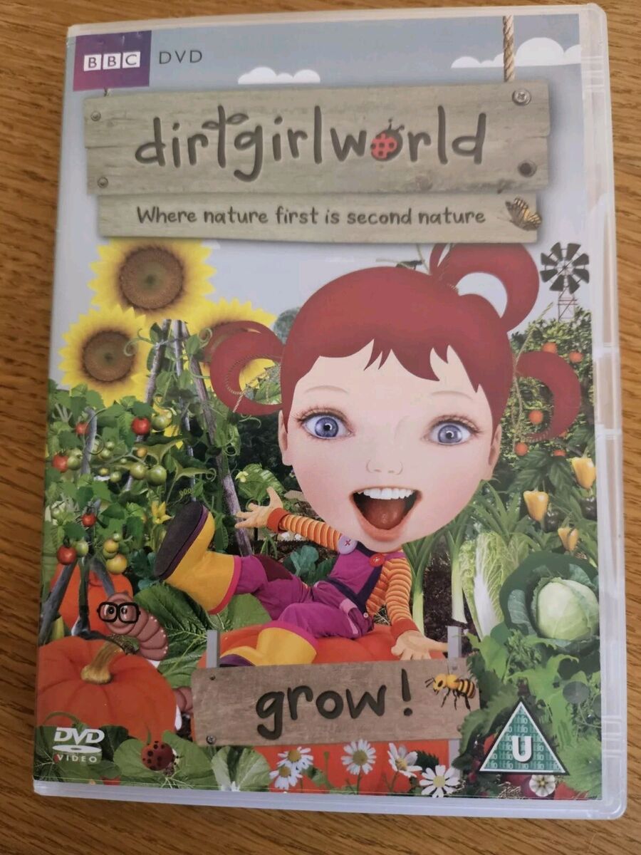 It’s　a　Peachful　World DVD DIRTGIRLWORLD GROW DVD KIDS 8 EPISODES DIRT GIRL WORLD