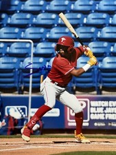 JESUS STARLYN CABA Philadelphia Phillies Top Prospect Autographed 8x10 Photo COA