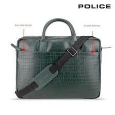 Preços baixos em Bolsas de couro Police para Homens