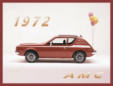 1972 AMC Gremlin X, Toolbox / Locker / Refrigerator Magnet, TOP QUALITY