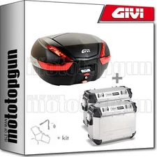 GIVI CASE V47NN + SIDE OUTBACK OBKN37A HONDA AFRICA TWIN ADV SPORT 2018 18