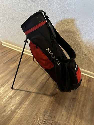 Maxfli Golf Bag Stand Carry Straps Rain Cover - Picture 8 of 13