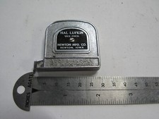 Vintage Lufkin Silver & White Tape Measure Made in USA
