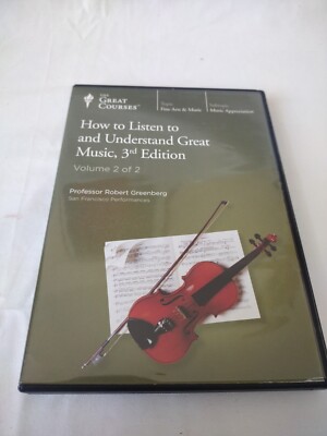 Great Courses: How to Listen &  Understand Great Music DVD V2