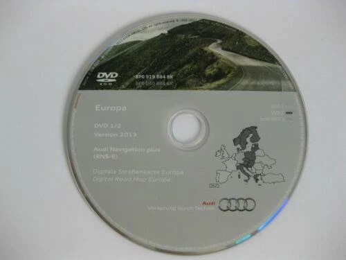 Audi DVD Navigationssoftware & Karten für GPS-Systeme im Auto
