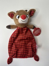 NEW Lovey Rudolph the Red Nose Reindeer Soft Baby Toy Gift Christmas