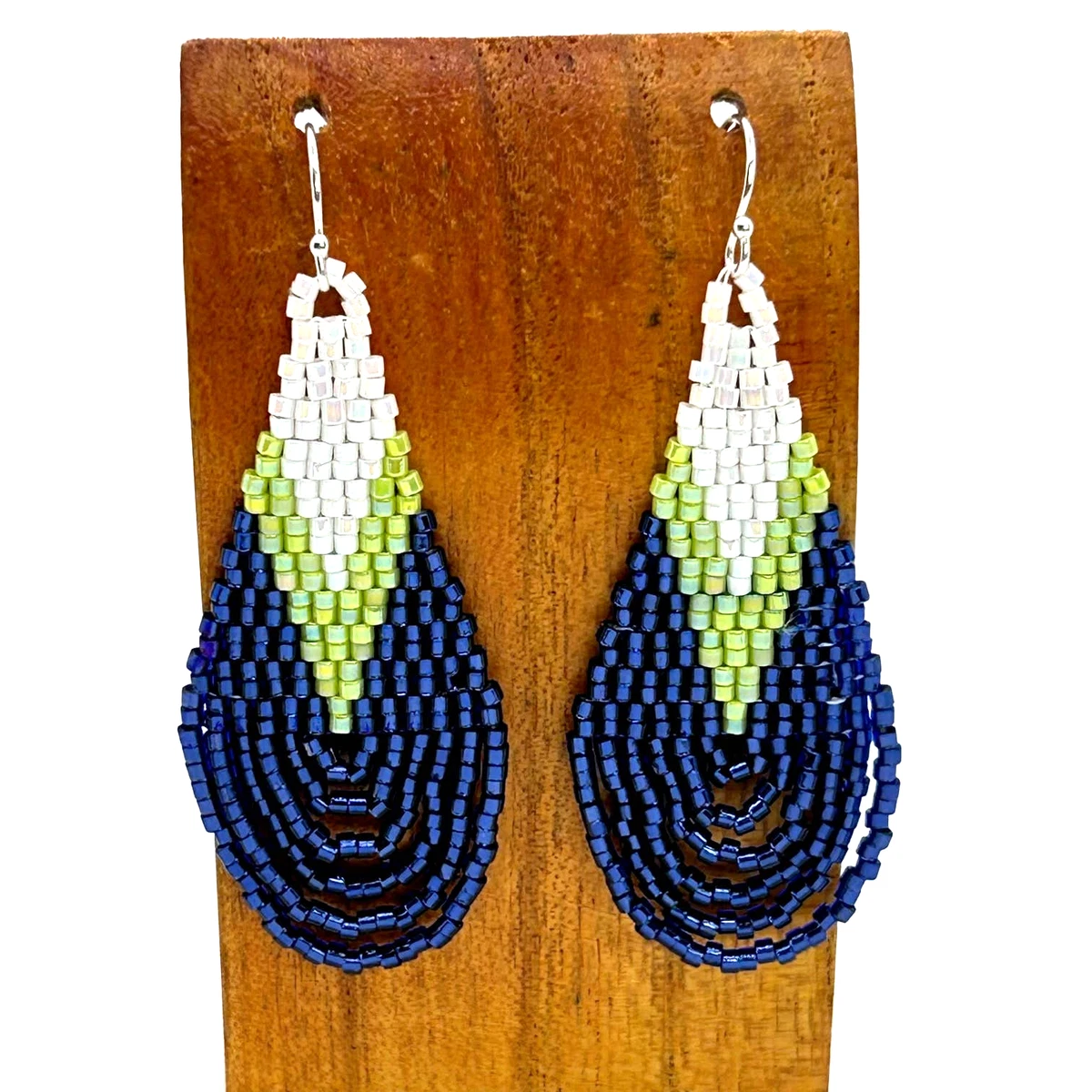 Delica bead deals earrings