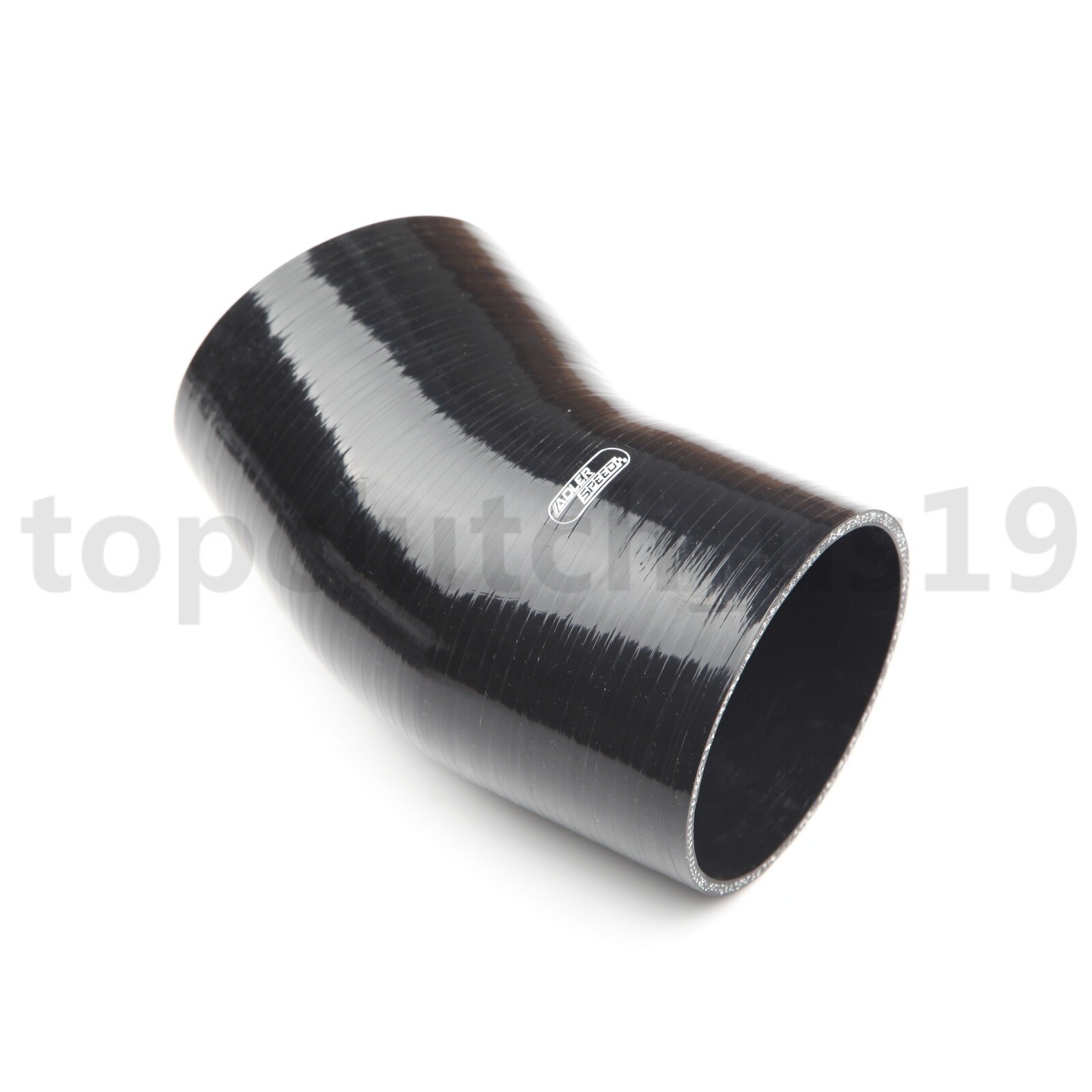 US STOCK 4Ply 3.5" ID 30 Degree Turbo/Intake Silicone Coupler Hose Pipe Black