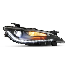 New Clear Lens HID Headlights For CHRYSLER 200 2015-2017 W/LED DRL RH Right Side