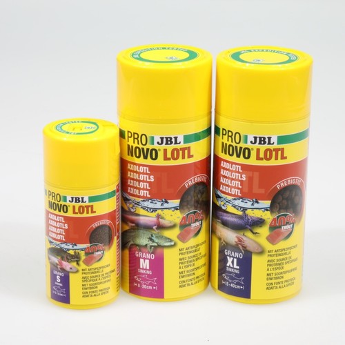 JBL ProNovo Lotl Grano M 250ml - Hauptfutter-Granulat für Axolotl 8-20 cm - Bild 5 von 9