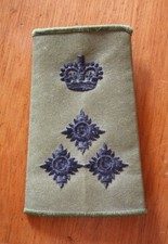British Army Brigadier’s Rank Slide