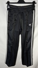 Adidas Originals Women Track Pants XS Black White Joggers Streetwear Gym Sports