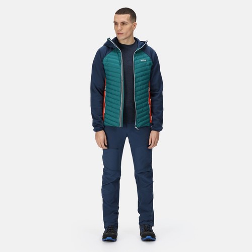 Regatta Andreson VII Mens Hooded Hybrid Lightweight Insulated Jacket RRP £70 - Picture 66 of 78