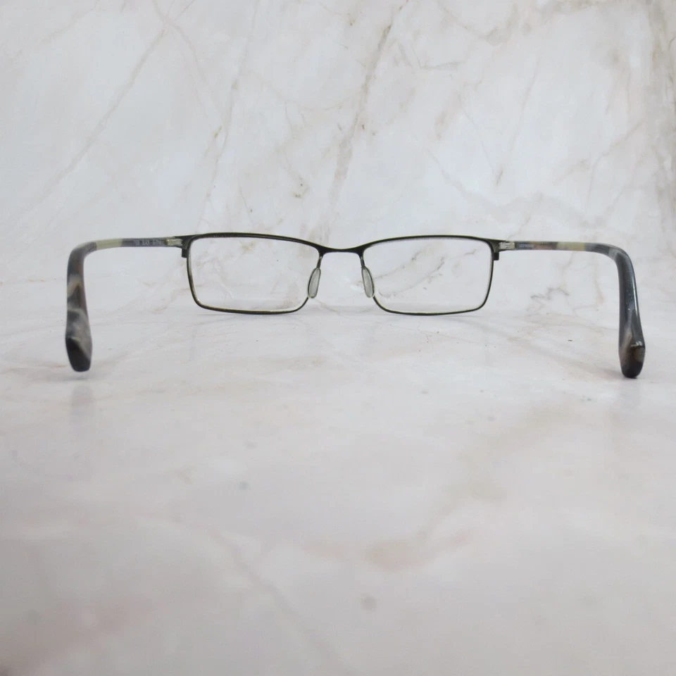 Marco de gafas Lucky Brand D508 para mujer borgoña rectángulo borde completo 55-17-140 Foto 4 de 4