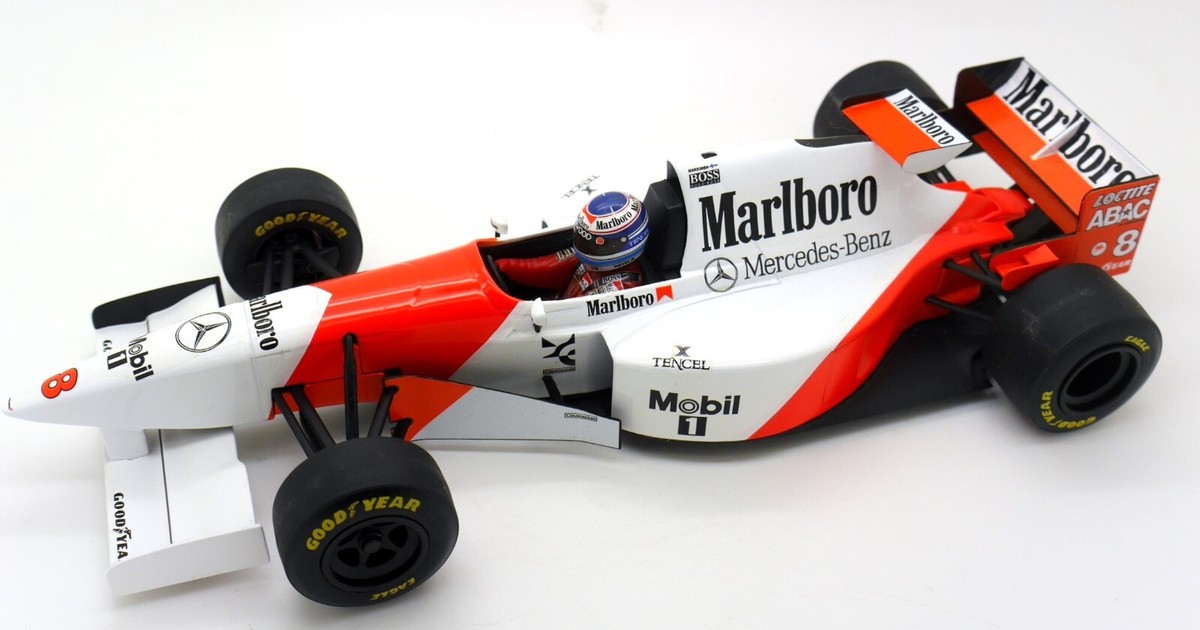 ミニカー Marlboro McLaren Mercedes MP4/10 1/18 MINICHAMPS MALRBORO MCLAREN MERCEDES MP4/10 M HAKKINEN 1995