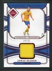 2022 JONAS OLSSON 20/25 JERSEY PANINI NATIONAL TREASURES (read)