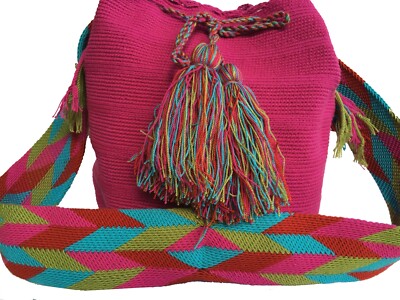 Mochilas Wayuu ColombianaPink