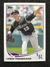 DREW POMERANZ #461 2013 Topps Baseball QTY Colorado Rockies