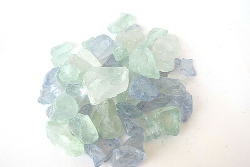 Fluorite Rough Stones 4oz Blue Green Reiki Healing Crystals Increase Wealth - Picture 2 of 4