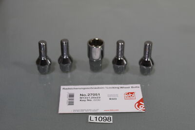 Febi Bilstein wheel bolt wheel bolt 27051 *mint* (L1098-B14)