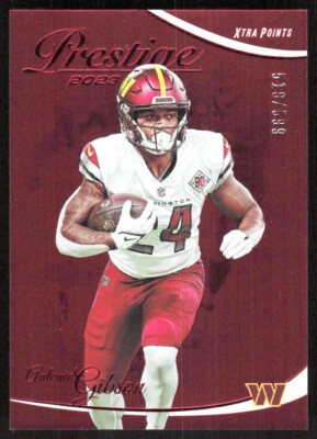 2023 9955E Panini Prestige Xtra Points Red Antonio Gibson 518/599 Washington