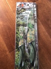 KTS GREEN Camo Knife Set 2 PCS. Chef & Utility New Cooking Kitchen Fall LEAF