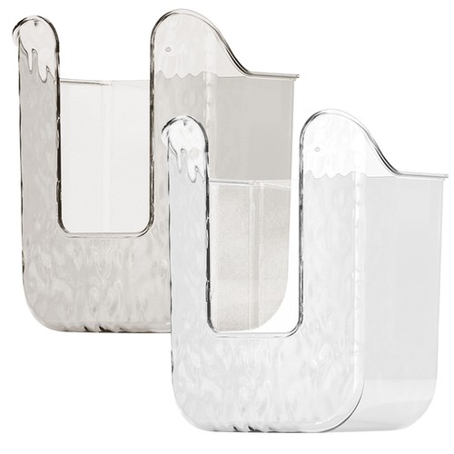 1/2pcs Wipes Dispenser Refillable Wipes Container Box for Kitchen Bathroom