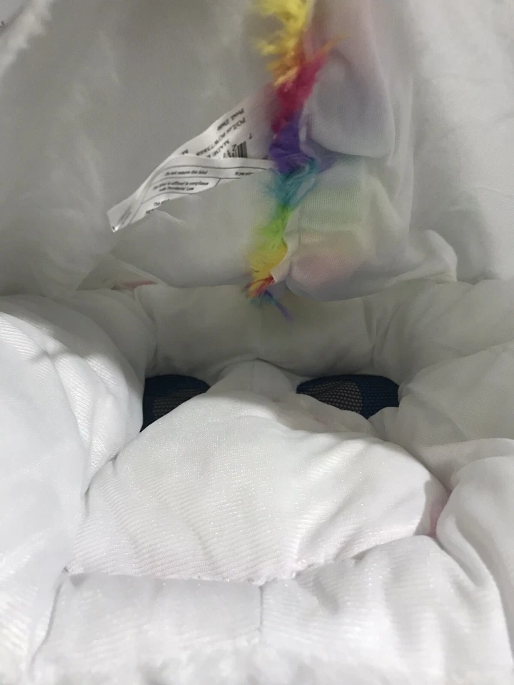 Plush Unicorn Deluxe Mascot Mask Head By Forum Novelties New For Halloween - Image 3 of 4