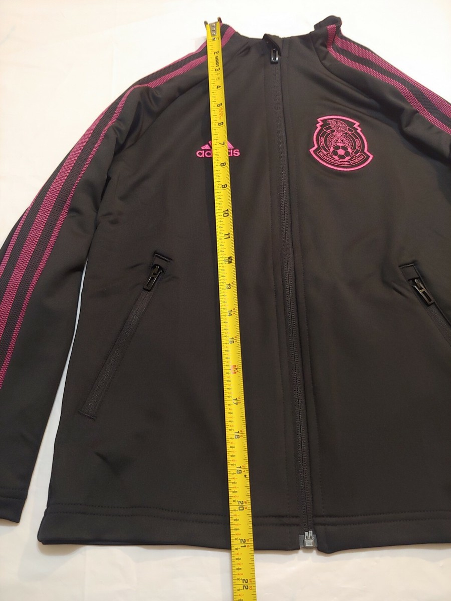 Adidas Mexico National Team 20/21 Black/Pink Anthem Jacket