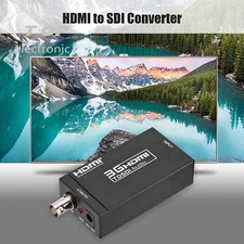 3G SDI HDMI 1080P HD Video Audio Converter Extender BNC Coaxial Cable Adapter 5W